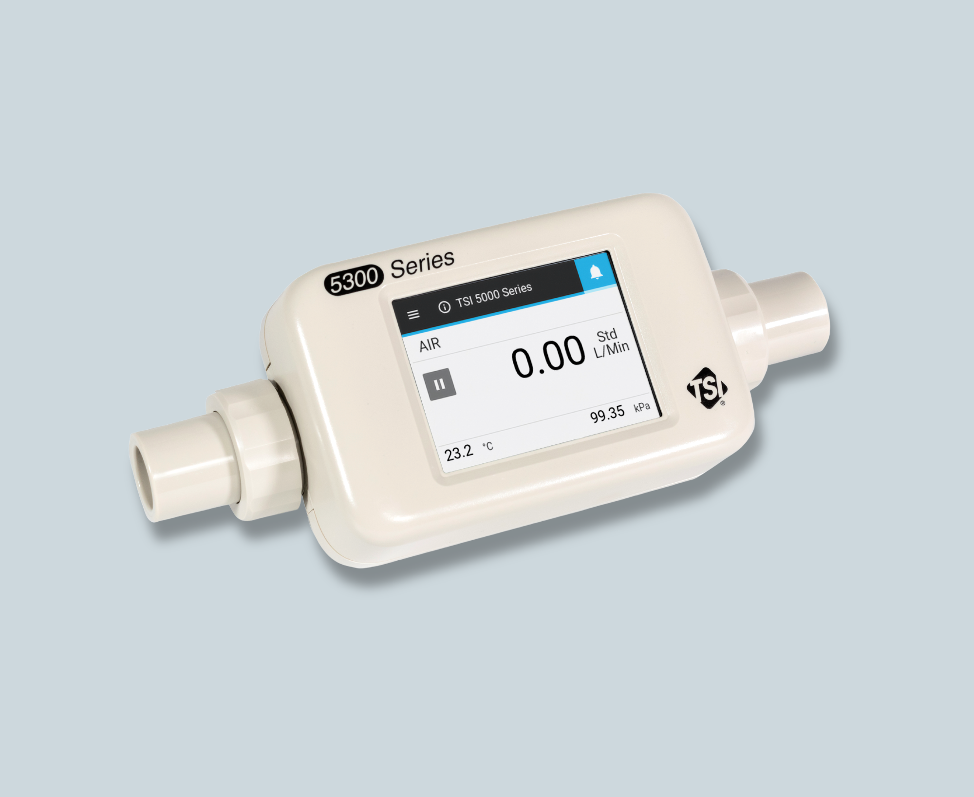 TSI 5300 Serie Gasdurchflussmesser mit Touchdisplay für hohe Gasdurchflüsse