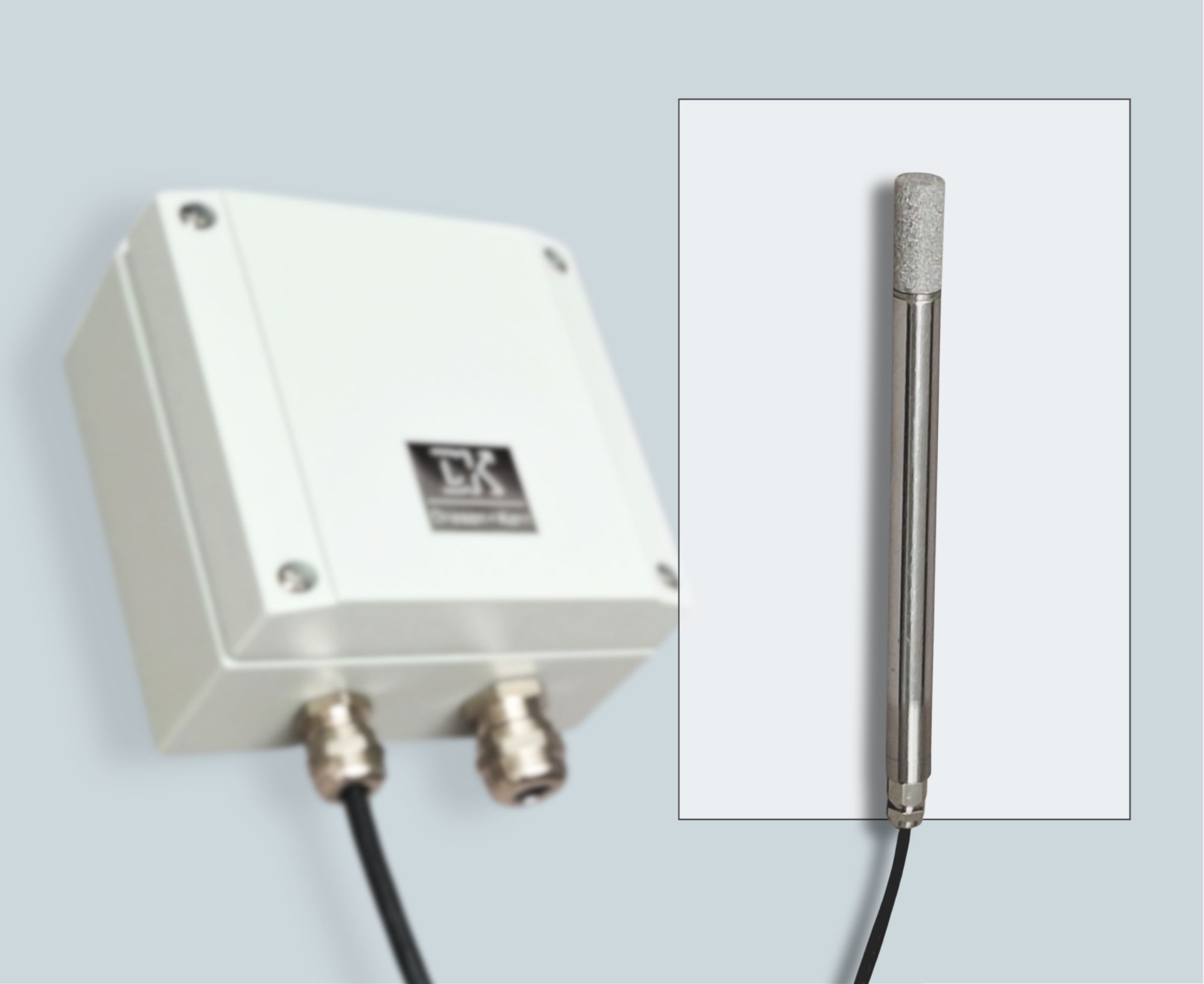 DKRF783-312 H2O2-Feuchtetransmitter mit robuster Edelstahlsonde