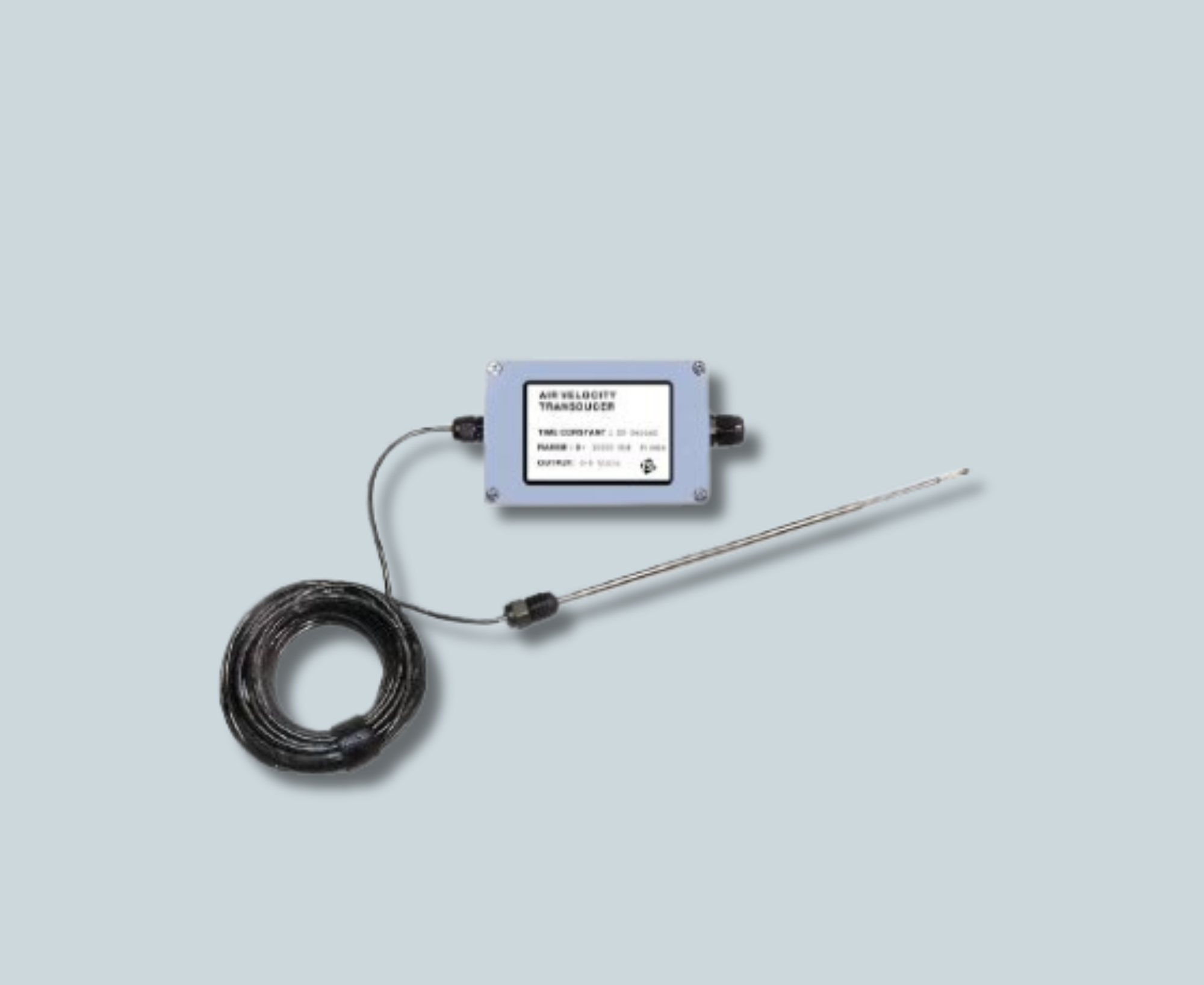 TSI8455 Thermoanemometer-Transmitter für Luftgeschwindigkeit, Volumenstrom und Temperatur